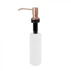 Dosador Para Detergente Embutido Inox 500 Ml (basic Rosé Gold