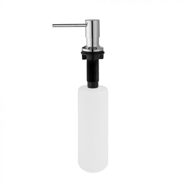 Dosador Para Detergente Embutido Inox 500 Ml (flat Cromado)