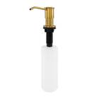 Dosador Para Detergente Embutido Inox (Vintage Dourado)