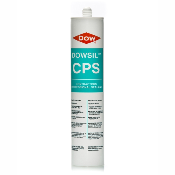 DOWSIL CPS - Selante Silicone Juntas Concreto Janelas Rufos 4