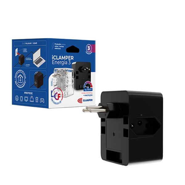 DPS 10A Preto IClamper Energia 3 Clamper