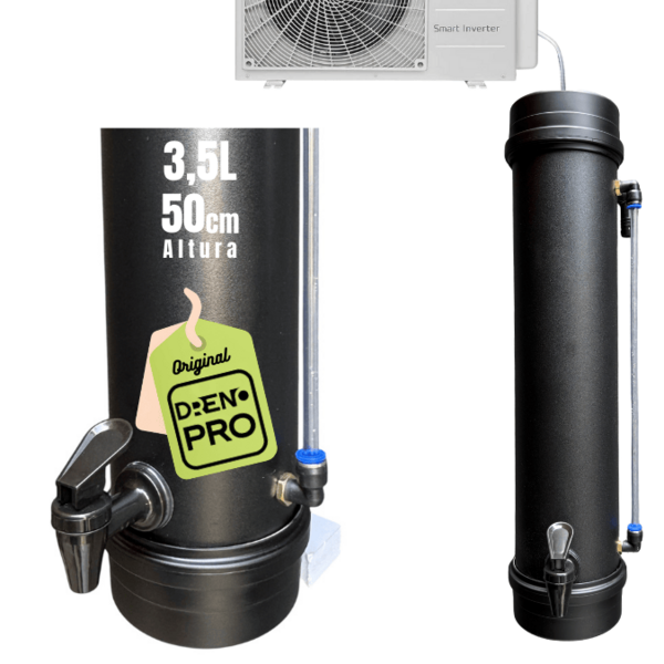 Dreno Coletor De Água P/ Ar Condicionado 3 5l Cor Preto 50cm.