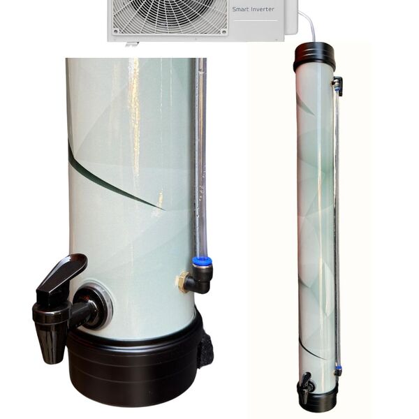 Dreno Coletor De Água P/ Ar Condicionado 8l Cor Cinza 3d 97 C