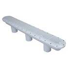 Dreno linear 1070112 Plástico Cinza 10x85cm Sibrape