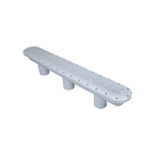 Dreno linear 1070112 Plástico Cinza 10x85cm Sibrape