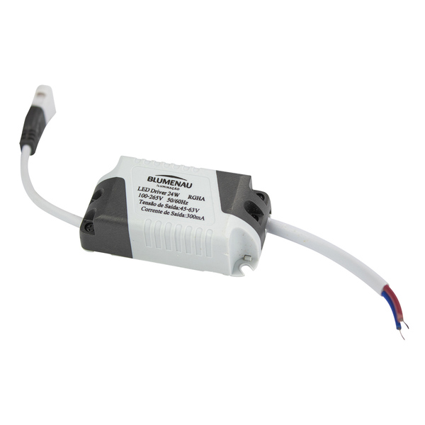 Driver Led Reator Para Placa De Led 24w Bivolt Blumenau