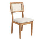 Duas Cadeiras Estofadas E Tela Dlc Freijó E Cesare Claro