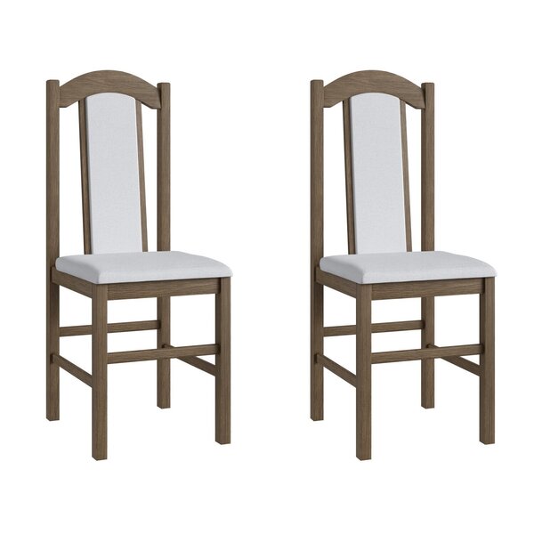 Duas Cadeiras Para Sala De Jantar Madeira Maciça 500 Ameixa N