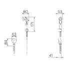 Duch higi luxo base docol cr-docol