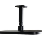 Ducha 30x20 Cm Preto Fosco Em Abs Retangular Com Cano De Teto