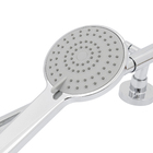 Ducha 3 Jatos Redonda com Coluna Monocomando Parede Cromada Vega Roca