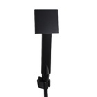 Ducha Abs Autolimpante Black Com Mangueira 180 Cm E Ducha De