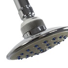 Ducha Abs Redonda 10 Cm Com Chuveirinho De Mão Com Trava Em A