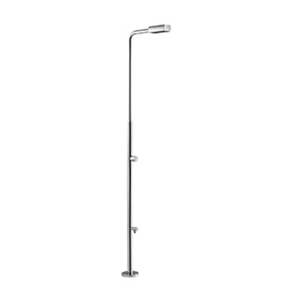 Ducha Angel Com Torneira Lava Pes Aco Inox Fluidra Leroy Merlin