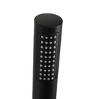 Ducha Autolimpante Abs Black Fosco Com Cano De Parede Com Des