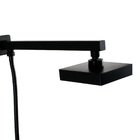 Ducha Autolimpante Abs Black Fosco Com Cano De Parede Com Des