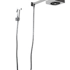 Ducha Autolimpante Em Abs Com Ducha Manual Em Metal Cromado