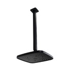 Ducha Black 21 Cm Abs Quadrada C/ Braço De Teto De 40 Cm