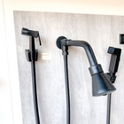 Ducha C/ Desviador E Flexível 180cm Black - 1/2 - Dn15