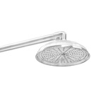 Ducha Cascata Aluminio Polido ´´8'' Com Braço De Chuveiro ( 4