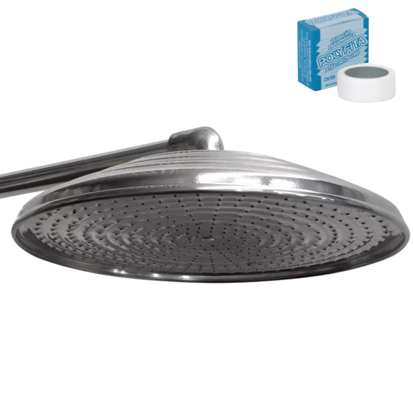 Ducha Cascata Chuveirão Para Piscina Jardim Duchão 12 Pol 3/4