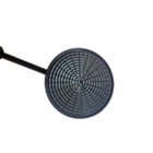 Ducha Cascata Redonda em Aluminio Polido Black Piano De 12 Po