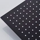 Ducha Chuveiro 20x20 Preto Fosco Luxo Braço 40cm Solar Gás