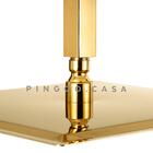 Ducha Chuveiro 40cm Com Braço 25cm Aço Inox 304 Mundaú Pingoo