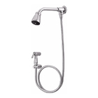 Ducha Chuveiro C/ Desviador Metal Cromado Com Flexível 180cm