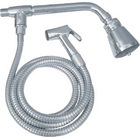 Ducha Chuveiro C/ Desviador Metal Cromado Com Flexível 180cm