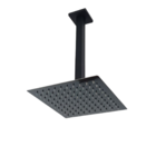 Ducha Chuveiro De Teto Preto 30x30