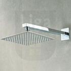 Ducha Chuveiro Frio Slim Quadrado Inox S1013 20cm