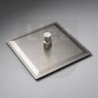 Ducha Chuveiro Frio Slim Quadrado Inox S1013 20cm
