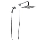 Ducha Chuveiro Inox 20 Cm Com Chuveirinho De Mão Com Trava