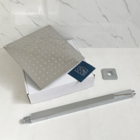 Ducha Chuveiro Inox 25x25 Quadrado Slim Cascata Ducha Fria De