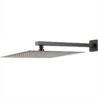 Ducha Chuveiro Inox 30 Cm Com Braço 40cm Mundaú Pingoo.casa -