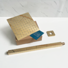 Ducha Chuveiro Inox Dourado Brilhoso Quadrado 20x20 De Teto D