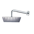 Ducha Chuveiro Quadrada 20x20 Slim Ultra Fina Gás Solar com b