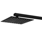 Ducha Chuveiro Quadrada 20x20cm - Preta