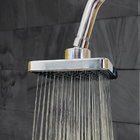 Ducha Chuveiro Quadrada Abs Aquecedor Solar E Gás