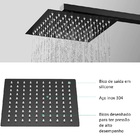 Ducha Chuveiro Quadrada Gourmet Slim 30 X 30 - Não Elétrico -