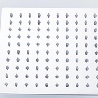 Ducha Chuveiro Quadrada Slim Teto 20x20 - Braço 25 Cm - Croma