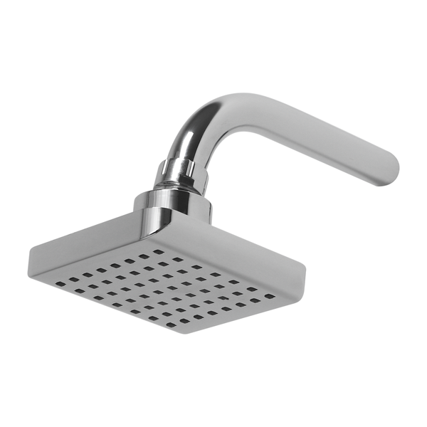 Ducha Chuveiro Quadrado Abs Articulado Aquecedor Solar E Gás