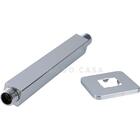 Ducha Chuveiro Quadrado De Teto 20cm Com Braço Mundaú Pingoo.