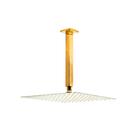 Ducha Chuveiro Quadrado De Teto 30cm Com Braço 25cm Mundaú -