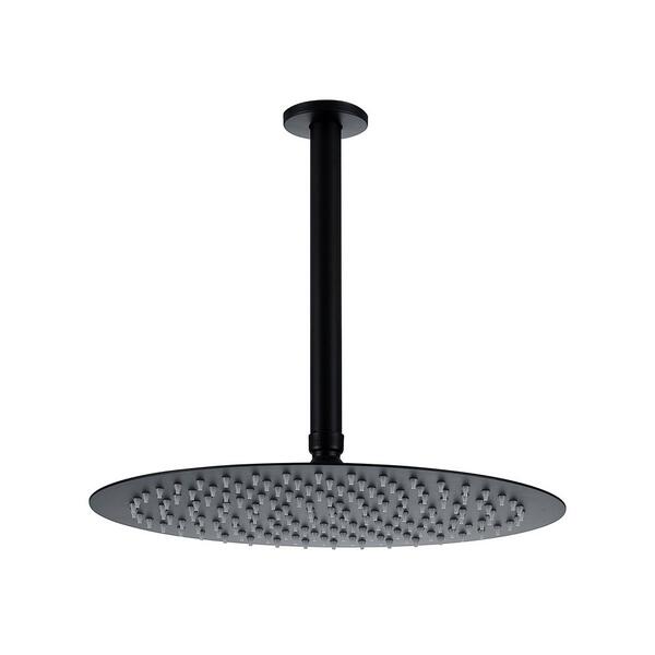 Ducha Chuveiro Redonda De Teto Inox 30 Cm Curuá Fosco Pingoo