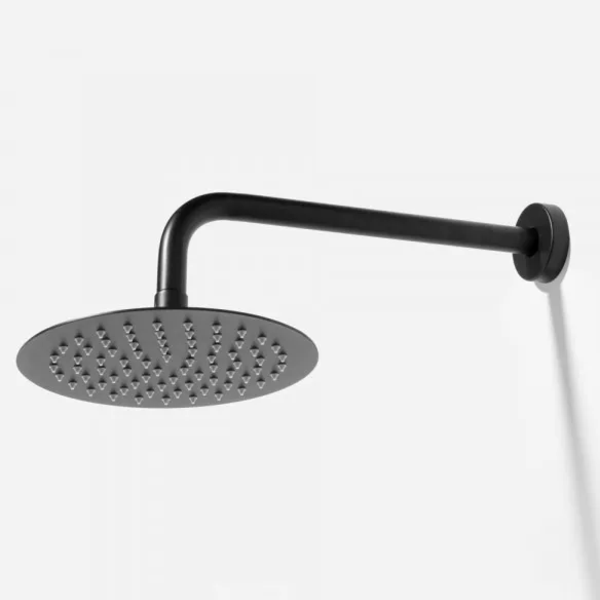 Ducha Chuveiro Redonda Gourmet 20 X 20 - Não Eletrico  - Pret