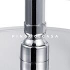 Ducha Chuveiro Redonda Inox 20 Cm  Curuá Pingoo -  Cromado