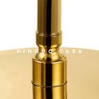 Ducha Chuveiro Redonda Inox 30 Cm  Curuá Pingoo - Dourado