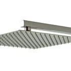 Ducha Chuveiro Slim 30x30 Cromado Com Braço 36cm Cromado